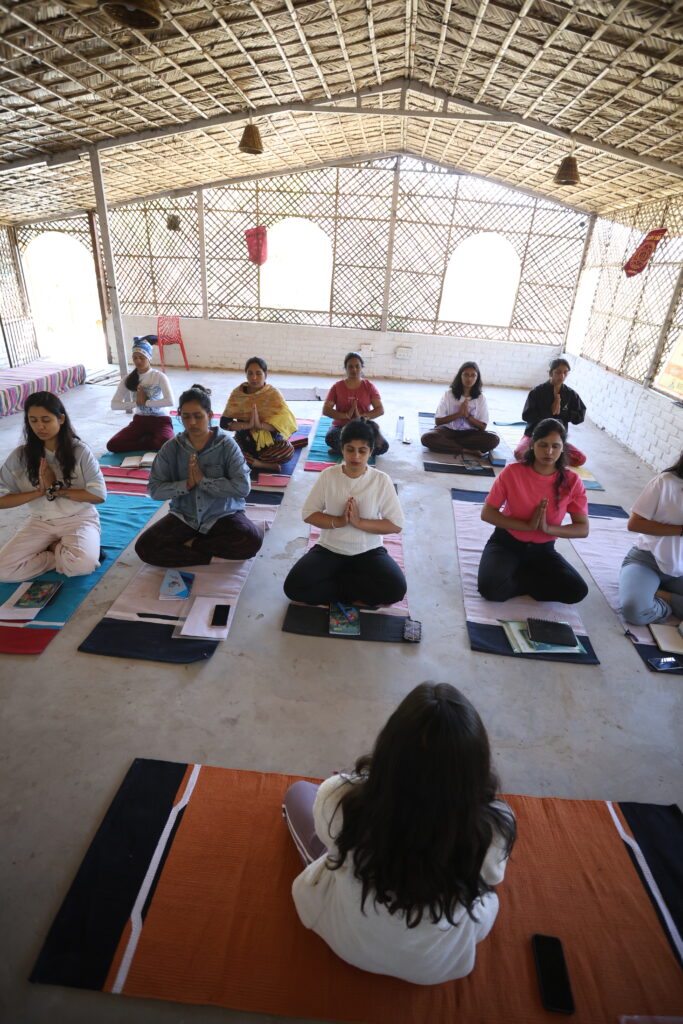 Yoga school classes conducted by Art of Yog in Rishikesh