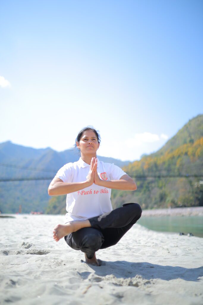 Yoga practice in the Rishikesh with Art of Yog
