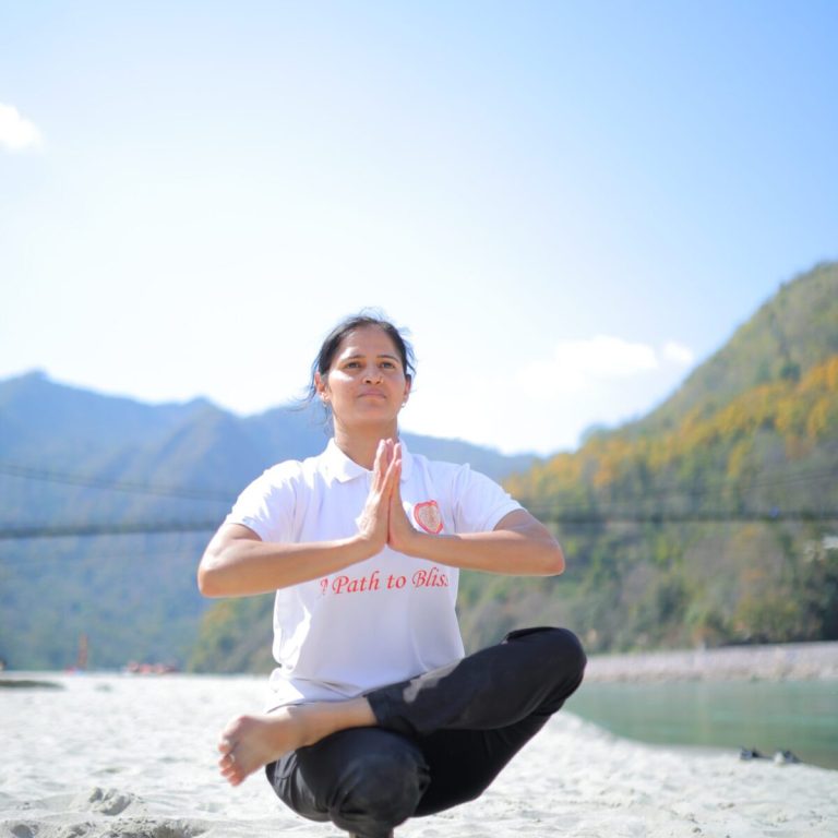 Yoga practice in the Rishikesh with Art of Yog